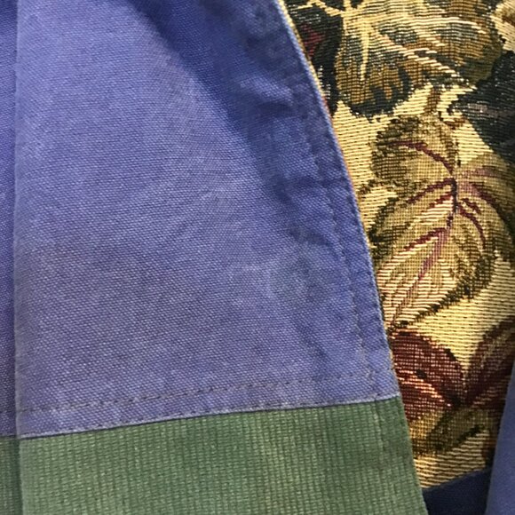 Vintage 90s Berry Ellen Tapestry Denim Reversible Jacket Size XL - Picture 10 of 10